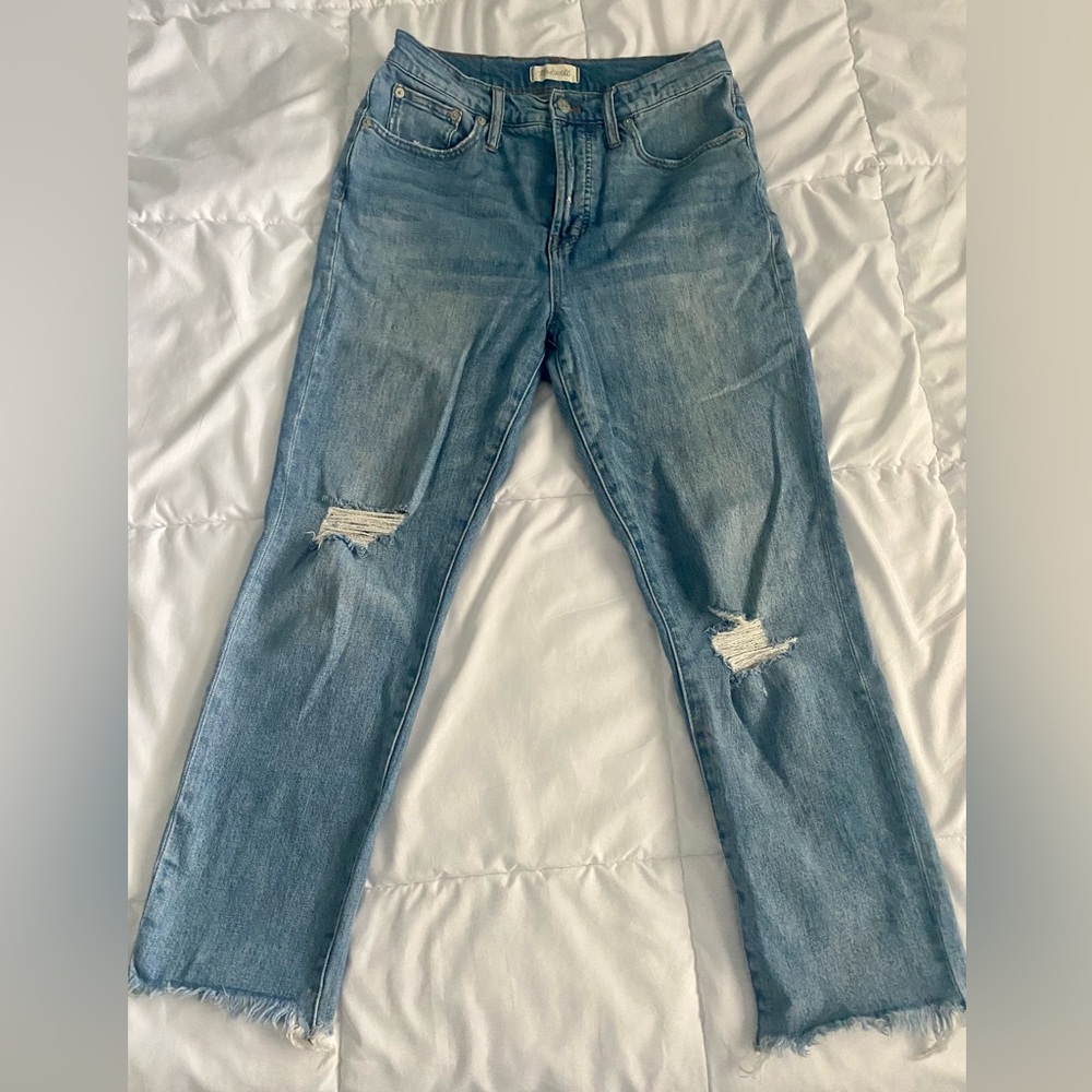 Madewell Distressed The Perfect Vintage Jean